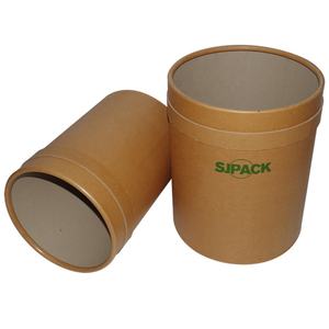 Vente directe d'usine, emballage industriel en papier kraft, fût en fibre - Product Image 1