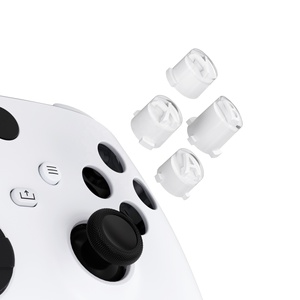 <b>Robot</b> White ABXY Button <b>Kit</b> for Xbox Series X/S Controller - Custom Controller Mod Replacement - Product Image 1
