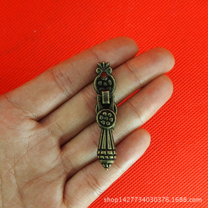<b>Antique</b> Style Zinc Alloy Cabinet Handle 35mm X 11mm Traditional Design For Furniture Drawer <b>Door</b> Decorative Hardware - Product Image 3