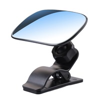 Miroir incassable en toute sécurité et à large vue pour bébé orienté vers l'arrière Miroir de siège auto réglable à 360 °