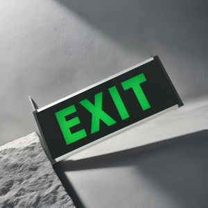 Señal de salida de emergencia recargable LED personalizada Patrón de luces Luz de emergencia para salida - Product Image 6