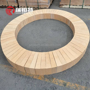 Fabricante de ladrillos refractarios de China, ladrillos de fuego cónicos de cuña, ladrillos refractarios en forma de arco personalizados - Product Image 1