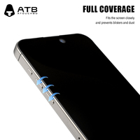 Protection d'écran en verre trempé anti-espion en gros pour iPhone 17 Pro Max 16 Plus 14 15 – Accessoires pour téléphones mobiles