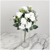 Décoration florale Petit vert naturel pour événement Soie Nouveau produit Faux décor à la maison Plante de cerisier artificielle avec pot