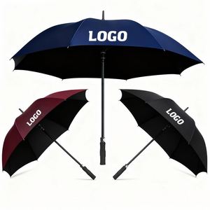 LCC281 Customized Printing Logo Travel Rainy Sunny Umbrella Advertise Business Promotion Custom Golf Umbrellas - Product Image 1
