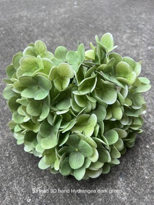 Hortensia vert doux fausses fleurs de mariage faites à la main hortensia unique & Bundle pour les occasions Pâques fête des mères nouvel an chinois - Product Image 6