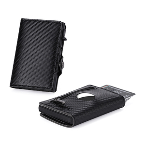 Genuine Leather RFID Blocking Smart <b>Wallet</b> with Aluminum Lining Open Closure <b>Long</b> Length Anti-Theft Unisex - Product Image 2