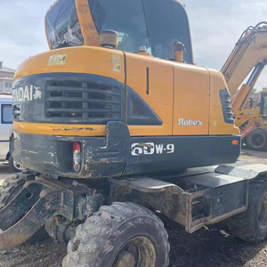 Used hyundai Robex 60-9 Excavator /<b>mini</b> Construction Machinery Excavator Hyundai R60W-9 <b>Mini</b> Wheel Excavator - Product Image 1