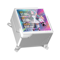 Refroidisseur liquide AIO ARGB Ruix 360 mm, bricolage, affichage vidéo LCD, affichage de films, dissipateur thermique en cuivre, refroidisseur d'eau pour processeur, radiateur pour PC