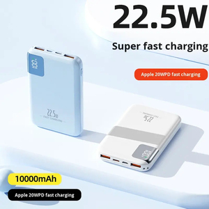 Mini Power Bank 10000mAh PD 22.5W à Charge Rapide avec Affichage Numérique LED et Double Port USB pour Voyage en Extérieur - Vente en Gros Usine à Prix Abordable - Product Image 4