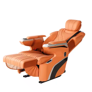 Asientos de Cuero Personalizados para Vans <span class=keywords><strong>Sprinter</strong></span>, Asientos de Cuero K30 para Autobuses Compactos de 4 Personas, Asientos de Cuero para Vans de Lujo de Fila Media - Product Image 3