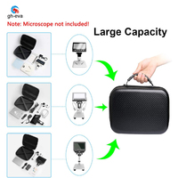 Microscope numérique LCD GH-EVA original, durable, grande capacité, réutilisable, avec fermeture éclair, design simple, sac de transport, sac à usage spécial