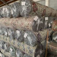 Vente en gros bon marché stock tissu gobelino pour la décoration de canapé tissu gobelin