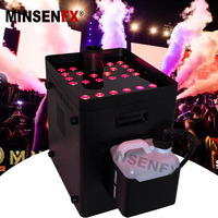 MINSENFX 4000W LED double pompe à huile et chauffage Machine à fumée nouveau modèle DMX contrôle de fil pour scène Club Bars Source d'alimentation électrique