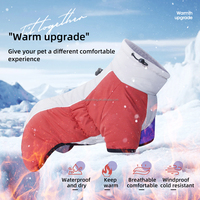 Maßgefertigte Hundeweste Wasserdicht UV-Beständig Atmungsaktiv Elastisch Winddicht Luxuriöses Modernes Design Polyester Flanell Haustier