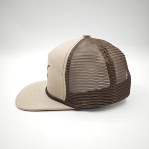 Casquettes Snapback Richardson 168 personnalisées en maille, vente en gros, protection solaire et respirantes, casquette trucker à 7 panneaux à visière plate, LOGO personnalisé - Product Image 3