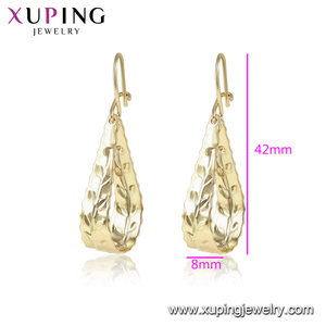 80242 Xuping 2020แฟ<span class=keywords><strong>ชั่</strong></span><span class=keywords><strong>น</strong></span>14พั<span class=keywords><strong>น</strong></span>ชุบทองรูปใบไม้ยาวคลิปบ<span class=keywords><strong>น</strong></span>ต่างหูของผู้หญิง - Product Image 3