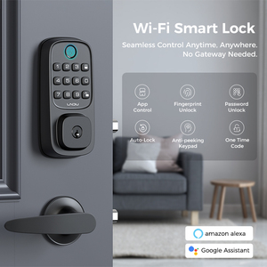 Lndu WL01 không thấm nước Wifi điện thông minh tuya App mở khóa từ xa Vân Tay Điện Thông Minh Chốt Cửa Khóa - Product Image 2
