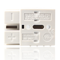 SED fabricant prix connecteur 50A 600V prise d'alimentation 2 broches 6AWG fil 12AWG câble connecteur pour batterie EV voiture