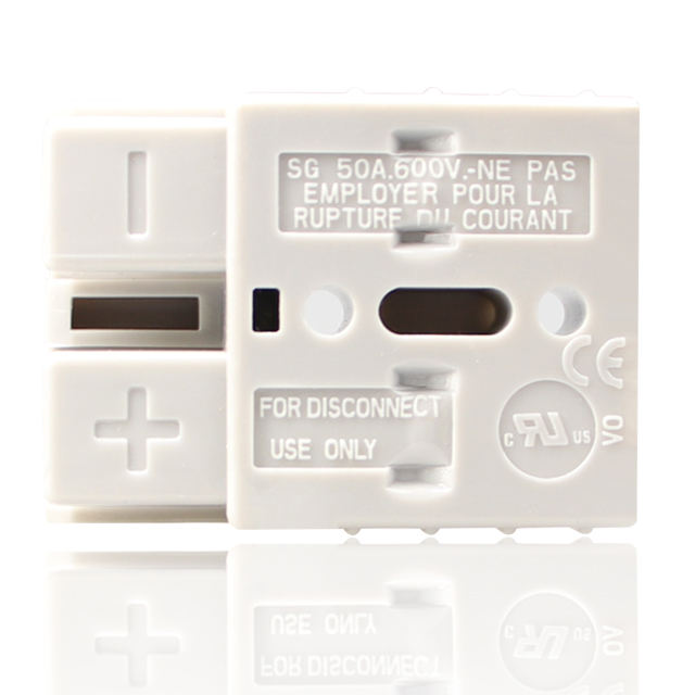 SED Manufacturer Price Connector 50A 600V Power Plug 2 Pins 6AWG Wire ...