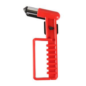 Martillo de Emergencia de 180 mm x 98 mm x 58 mm, Rojo, de Plástico, Herramienta de Seguridad para Automóviles, Autobuses y Trenes, Dispositivo para Romper Vidrios y Escapar - Product Image 2