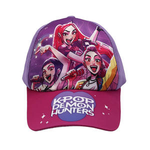 Topi Bisbol Anak-anak dengan Cetakan Demon Hunter Girls Baru, Perlengkapan Kartun Anime untuk Anak Laki-laki dan Perempuan, Topi Duckbill Anak-anak - Product Image 3
