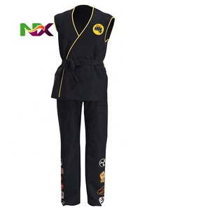 Disfraz de Karate de <span class=keywords><strong>Cobra</strong></span> Kai para Niños y Adultos, con Diadema Negra, de Daniel LaRusso y Johnny Lawrence, de la Película Karate Kid - Product Image 2