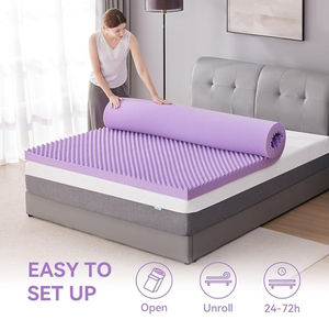 Mật độ cao ngủ cũng CuộN Bộ nhớ bọt nệm đặt hàng trực tuyến đầy đủ inch colchon Gel Bộ nhớ Trứng Thùng bọt Nệm Topper - Product Image 2