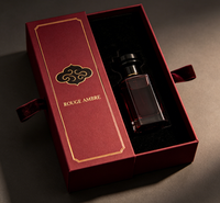 Caja de Regalo de Perfume de Lujo con Cajón, Logotipo Personalizado, Papel Mate, Caja Deslizante, Empaque de Alta Gama para Fragancias y Cosméticos para Bodas