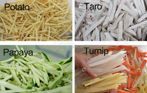 Khoai môn FC-502 củ cải Khoai tây chiên Máy làm Chip Máy cắt tự động pháp Fry Máy cắt - Product Image 5