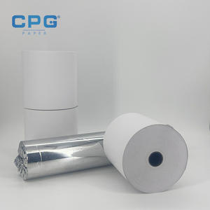 Muestras Gratis, Rollo de Papel para Caja Registradora Blanco y Liso de 80x70mm, 65gsm, Rollo Térmico para Punto de Venta en Supermercados - Product Image 2