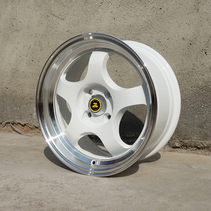 Jiangzao Maßgefertigte Leichtmetallfelgen Schwarz 4-Loch 4*100 15 Zoll PKW-Felgen Räder - Product Image 3