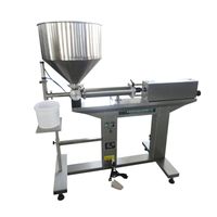Machine de remplissage de crème glacée semi-automatique remplisseur de parfum machine de remplissage cosmétique liquide de petite bouteille