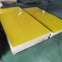 Yüksek voltaj uygulamaları için profesyonel üreticinin yüksek yoğunluklu % 3240 fiberglas yalıtım levhası takviyeli Polyester