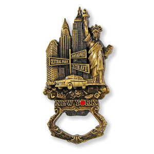 Logo personalizzato USA metallo monumenti promozionali frigo magnete per ufficio o uso domestico - Product Image 2