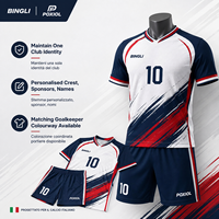 Tenues de football personnalisées domicile, extérieur et troisième maillot, maillots et shorts personnalisés, tenues d'équipe entièrement sublimées pour les clubs et académies italiens