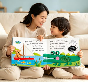 <span class=keywords><strong>Livre</strong></span> cartonné interactif avec sons et sensations musicales, couverture rigide, reliure parfaite, 6 sons de comptes à rebours classiques - Product Image 4