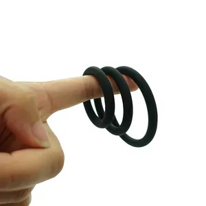 Grosir mainan seks dewasa cincin penis silikon melar untuk pria