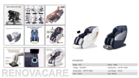 Silla de Masaje 3D, Nueva Silla de Masaje con IA, Producto de Masaje 4D, Silla de Masaje de Lujo para Cuerpo Completo, para Hogar y Oficina, Directamente de Fábrica OEM