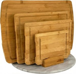 Tabla de Cortar de Bambú Personalizada Estilo Puente, 1.5 <span class=keywords><strong>cm</strong></span> de Grosor, Rectangular, en una Sola Pieza, Regalo de Boda Personalizado para Cocina - Product Image 1