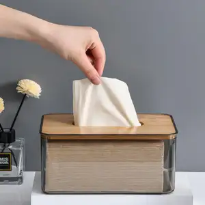 Minimalistische Creatieve Tissue Box Huishoudelijke Woonkamer Pompdoos Tissuepapier Restaurant Servet Opbergdoos Voor Thuis