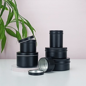 Envase de Aluminio Negro Mate de 100 ml para Cera Capilar, Arcilla Capilar, Crema Cosmética - Product Image 5