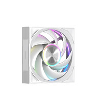 Pccooler F7 X120 3IN1 ARGB ventilateur de boîtier de refroidisseur d'air blanc/noir boîtier d'ordinateur en aluminium pour PC de jeu dissipateur thermique de refroidissement CPU Style Cool