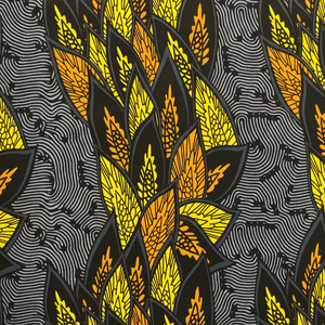 Tissu africain coloré en coton 100% imprimé à la cire | Textile de qualité supérieure pour chemises et robes - Product Image 1