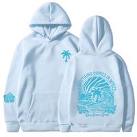 Pull à capuche imprimé pour femme, taille européenne, nouvelle collection printemps 2025, manches tombantes, motif de poursuite du soleil
