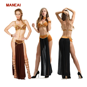 ชุดนอนผู้หญิง ชุดคอสเพลย์งานคาร์นิวัล ชุดเจ้าหญิง ชุดทาส ชุดแฟนซีฮา<span class=keywords><strong>โล</strong></span>วีน ชุดแสดงบนเวที ชุดเต้นระบำหน้าท้อง ชุดอีโรติก - Product Image 1