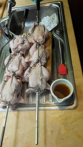 Griglia Rotante per Pollo di Alta Qualità in <span class=keywords><strong>Acciaio</strong></span> Inox da 30KG con Coperchio - Product Image 3