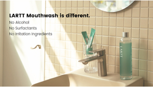 น้ำยาบ้วนปาก LARTT พรีเมียม ปราศจากสารสกัดจากแอลกอฮอล์ ขนาดปกติ ผสมฟลูออไรด์และสารสกัดจากสมุนไพร สำหรับการดูแลช่องปากอย่างอ่อนโยนทุกวัน จากประเทศเกาหลี - Product Image 4