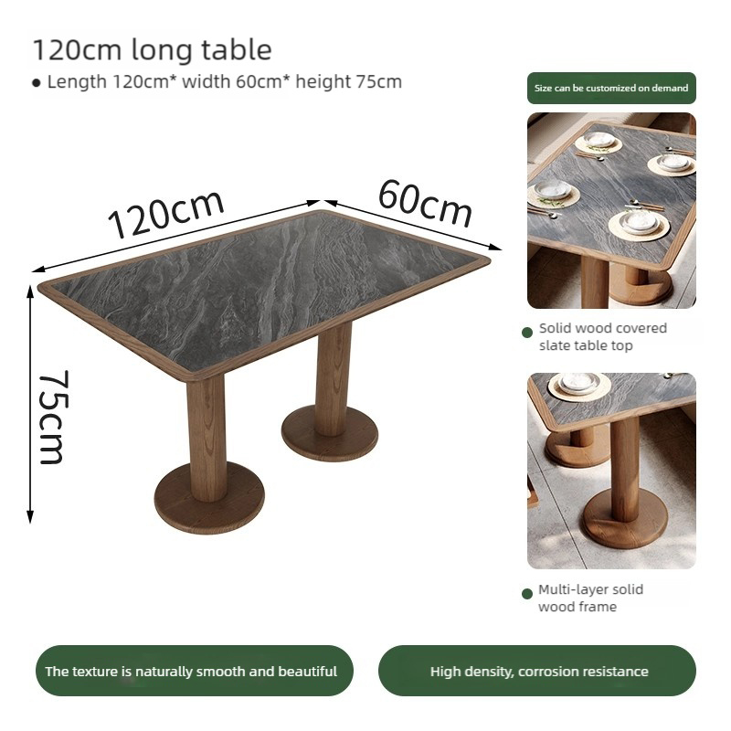 120*60cm longue table