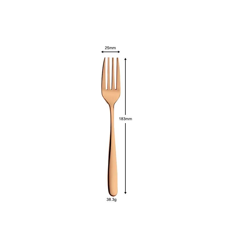 Dessert Fork-Rose Gold